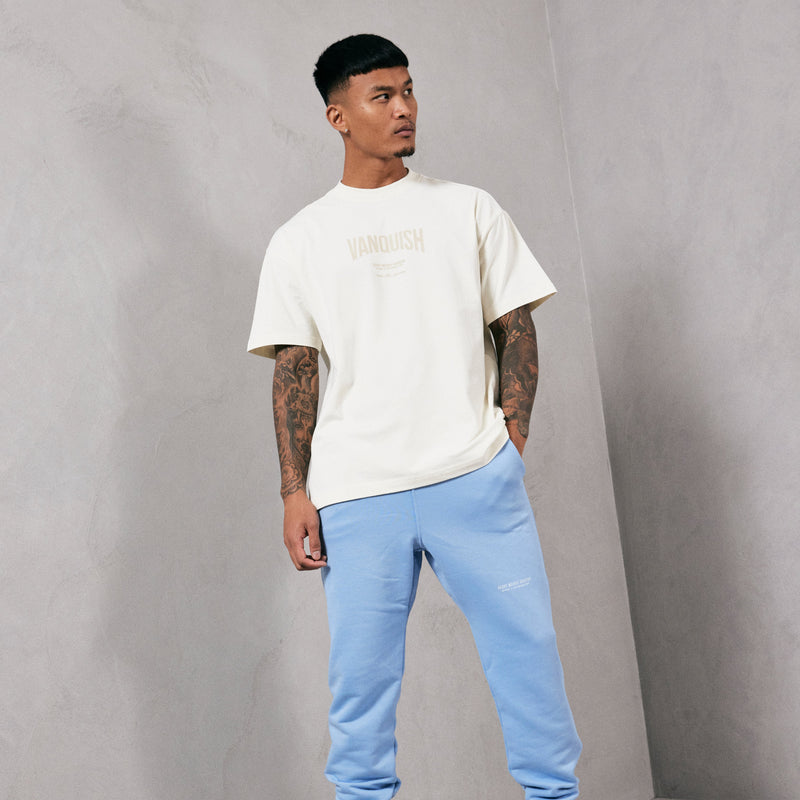 Vanquish Heavyweight Division Blue Tapered Sweatpants 1枚目の画像