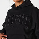 Vanquish Jet Black VQFIT Oversized Hoodie 2枚目の画像