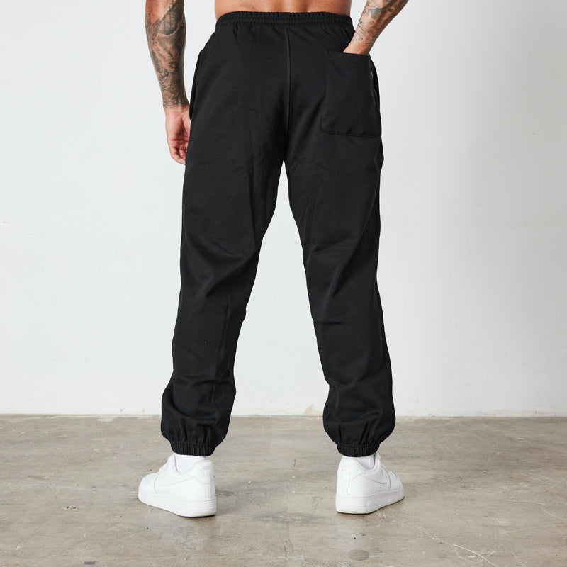 Vanquish Essential Black Oversized Sweatpants 4枚目の画像