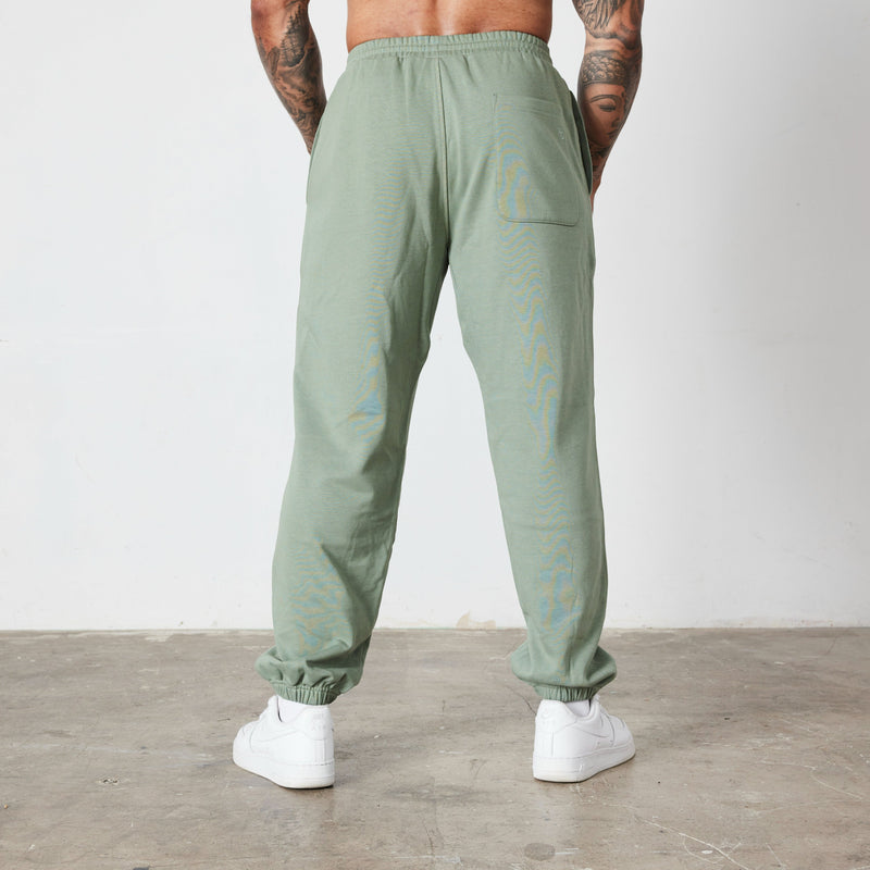 Vanquish Essential Green Oversized Sweatpants 4枚目の画像