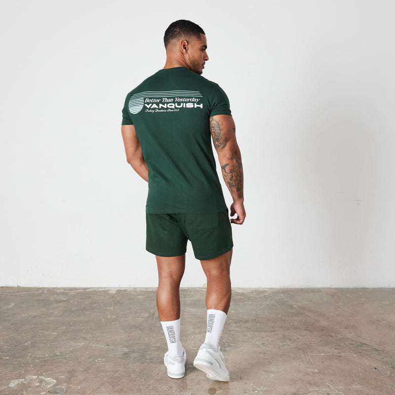 Vanquish Green Athletics Division Fitted T Shirt 4枚目の画像