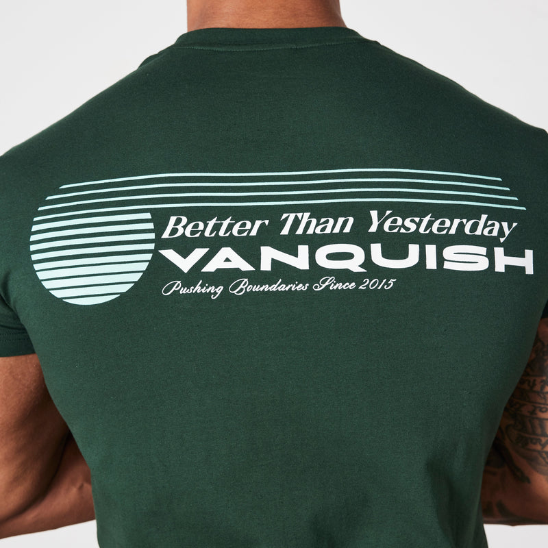 Vanquish Green Athletics Division Fitted T Shirt 3枚目の画像