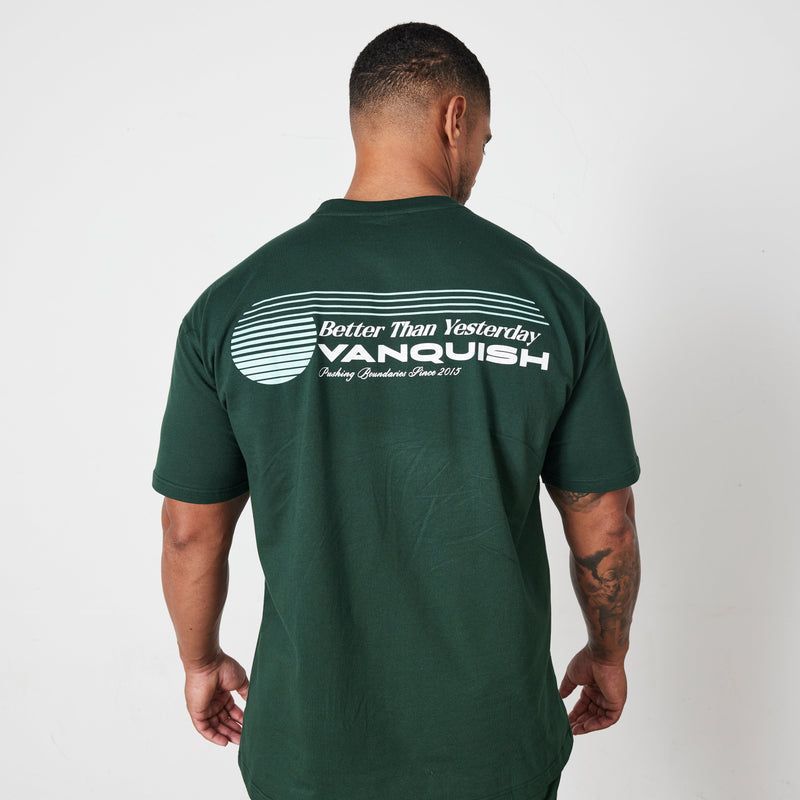 Vanquish Green Athletics Division Oversized T Shirt 2枚目の画像