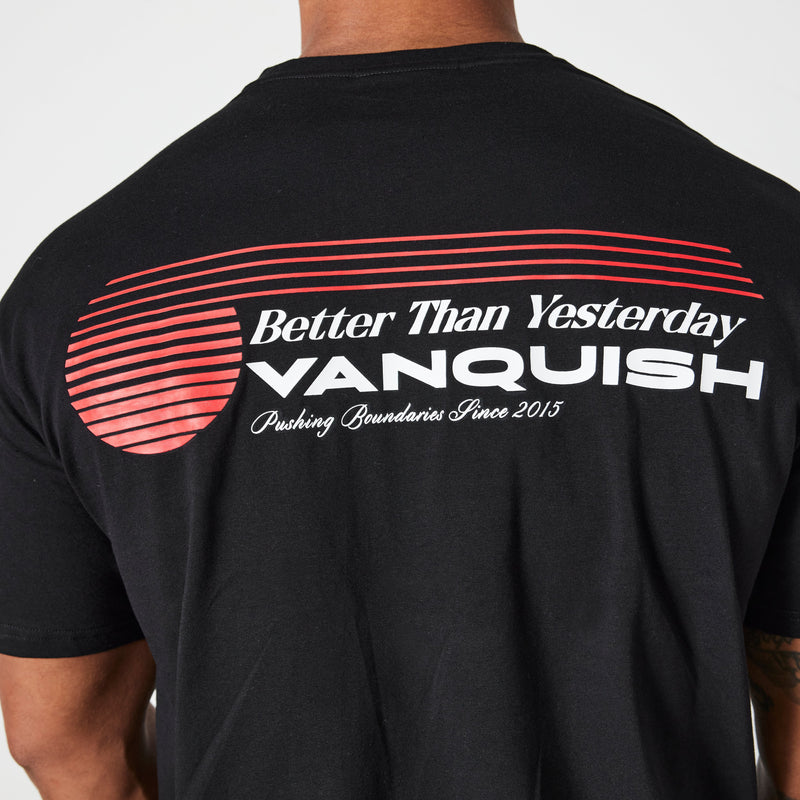 Vanquish Black Athletics Division Fitted T Shirt 3枚目の画像