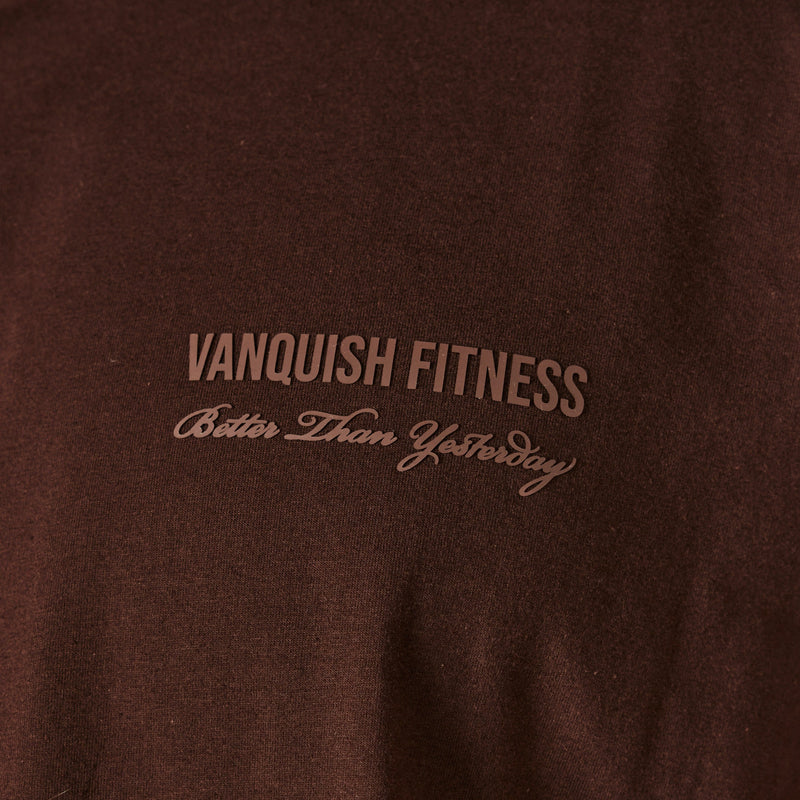Vanquish Coffee Brown Signature Collection Straight Leg Sweatpants 2枚目の画像