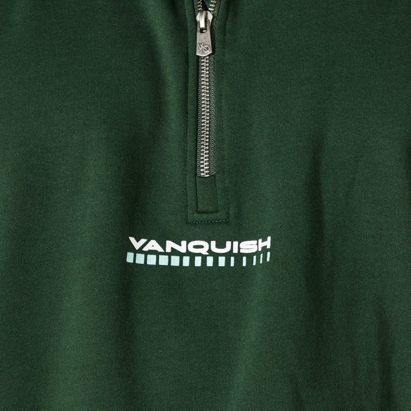 Vanquish Green Athletics Division Quarter Zip Sweater 4枚目の画像