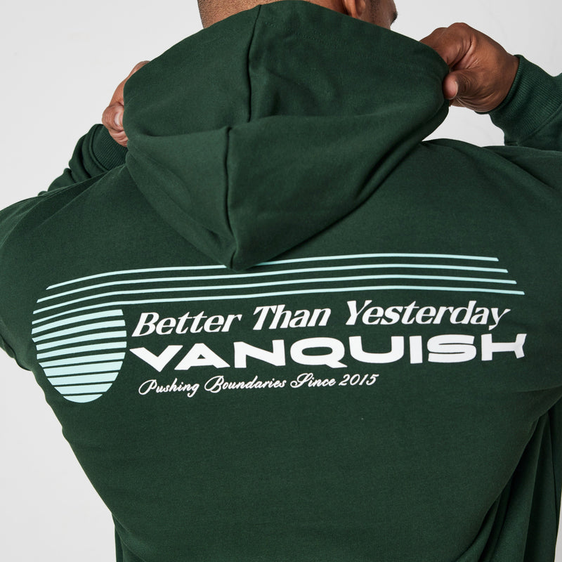 Vanquish Green Athletics Division Oversized Pullover Hoodie 3枚目の画像