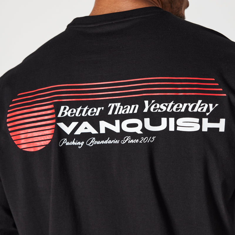 Vanquish Black Athletics Division Oversized Long Sleeve T Shirt 3枚目の画像