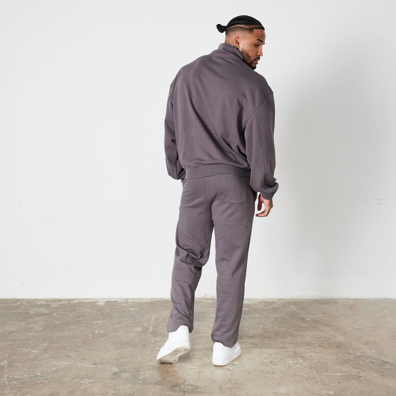 Vanquish Dark Grey Signature Collection Quarter Zip Sweater 3枚目の画像