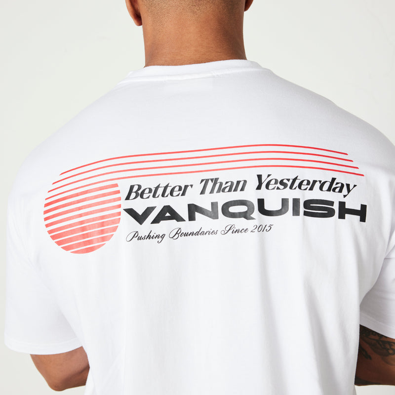 Vanquish White Athletics Division Oversized T Shirt 5枚目の画像