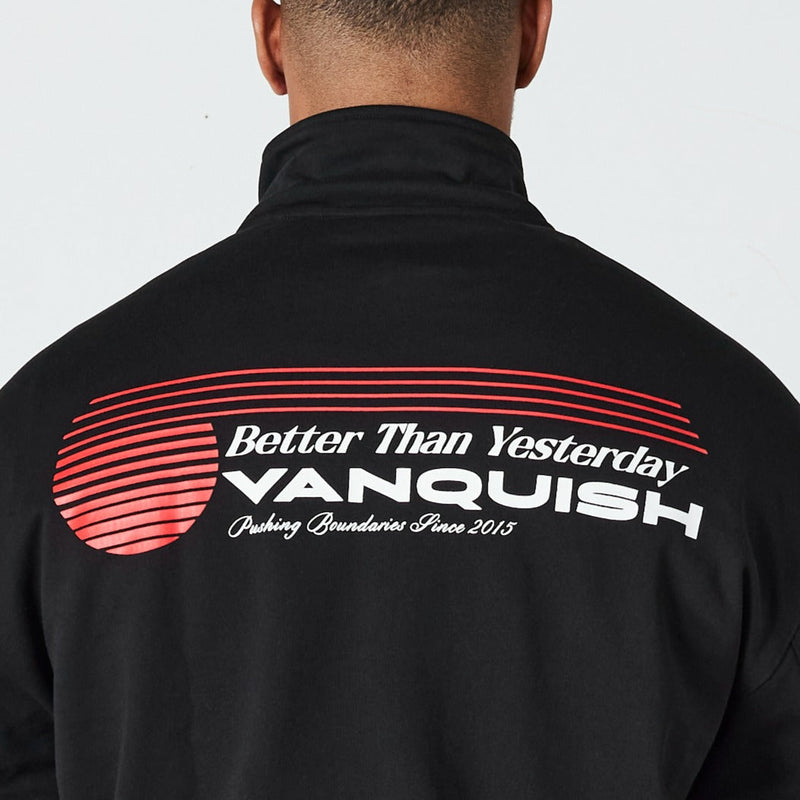 Vanquish Black Athletics Division Quarter Zip Sweater 3枚目の画像