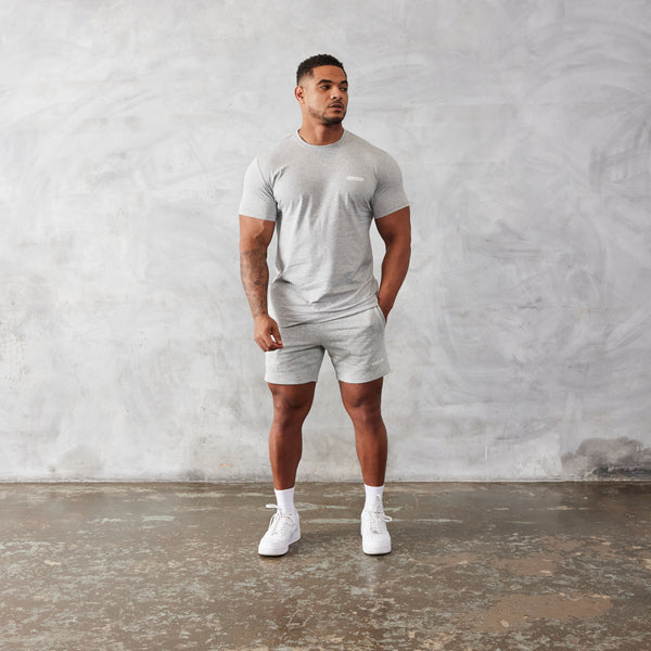 Vanquish Essential Grey Slim Fit Short Sleeve T Shirt 1枚目の画像