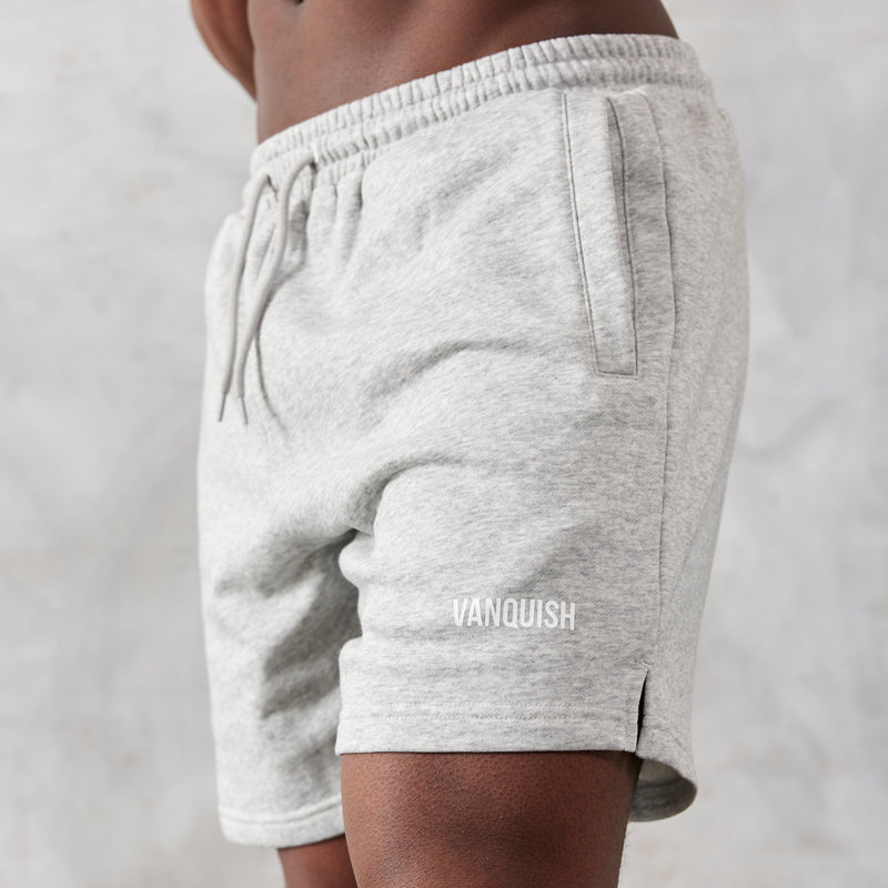 Vanquish Essential Grey Regular Fit Shorts 3枚目の画像
