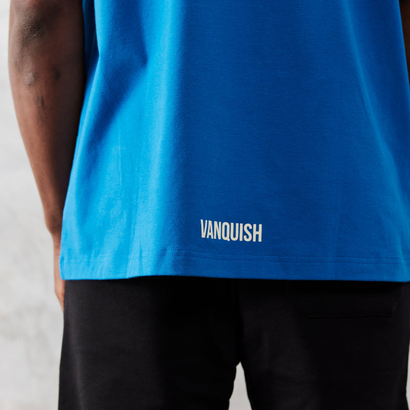Vanquish TSP Deep Sea Blue Dobermann Oversized T Shirt 4枚目の画像
