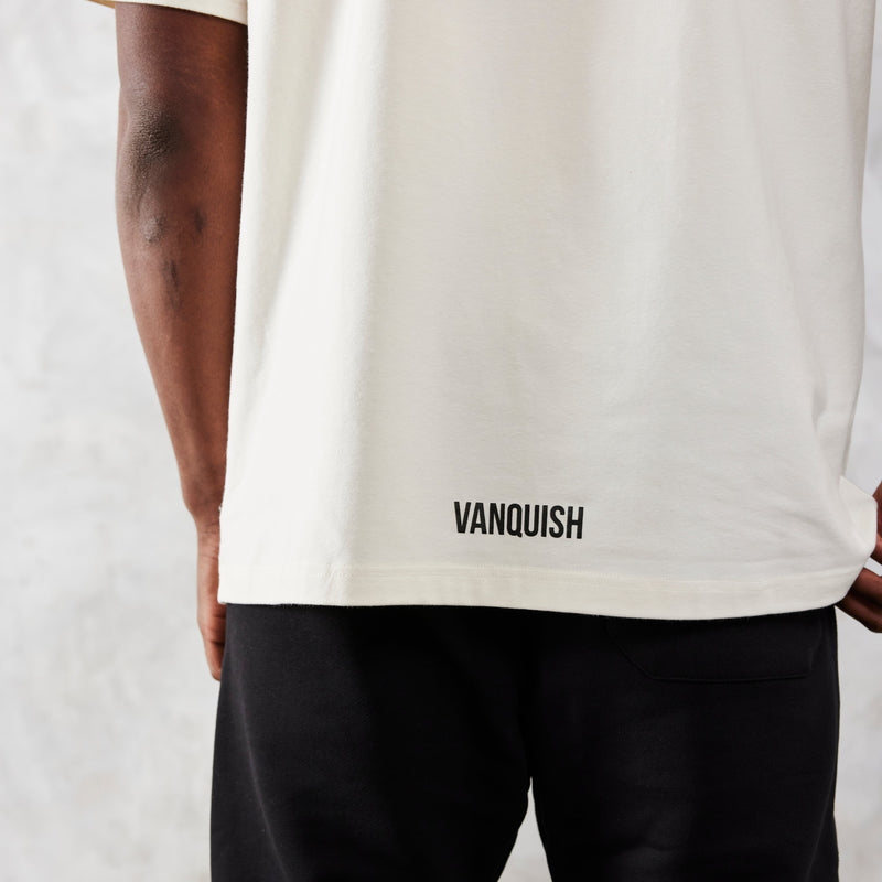 Vanquish TSP Vintage White Dobermann Oversized T Shirt 4枚目の画像