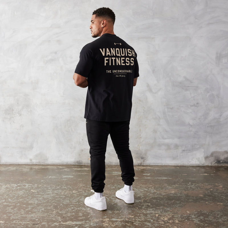 Vanquish Black Unconquerable Oversized T Shirt 3枚目の画像