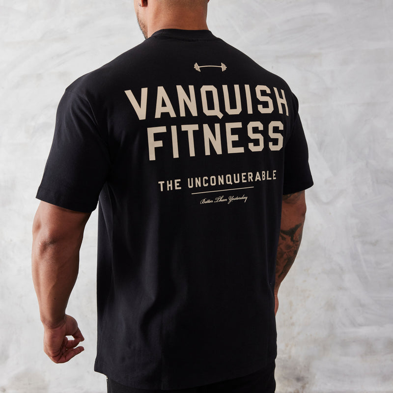 Vanquish Black Unconquerable Oversized T Shirt 4枚目の画像