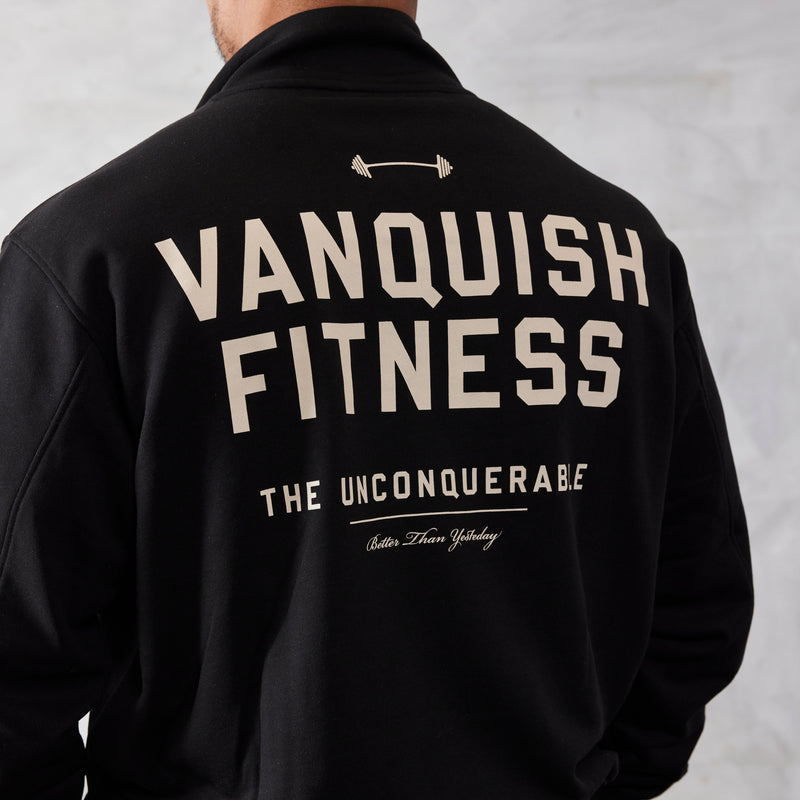 Vanquish Black Unconquerable Quarter Zip Sweater 5枚目の画像