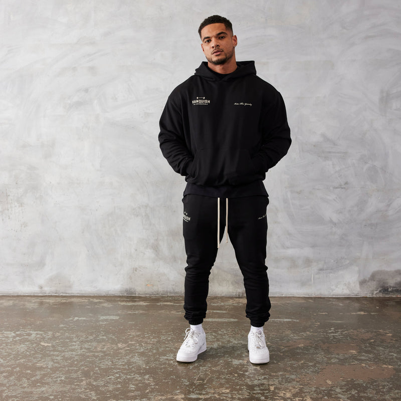 Vanquish Black Unconquerable Oversized Pullover Hoodie 5枚目の画像