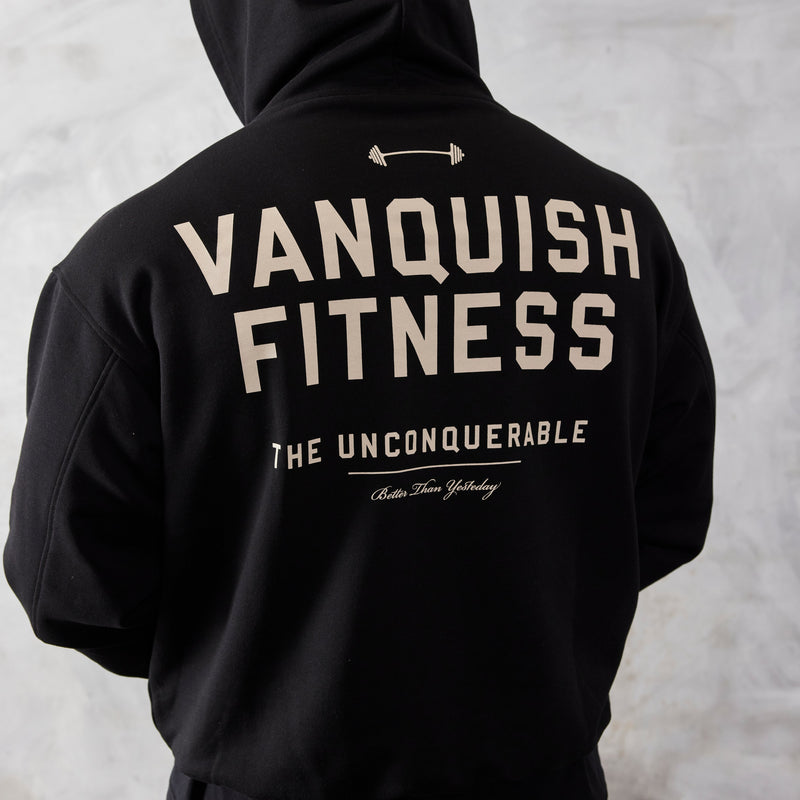 Vanquish Black Unconquerable Oversized Pullover Hoodie 4枚目の画像
