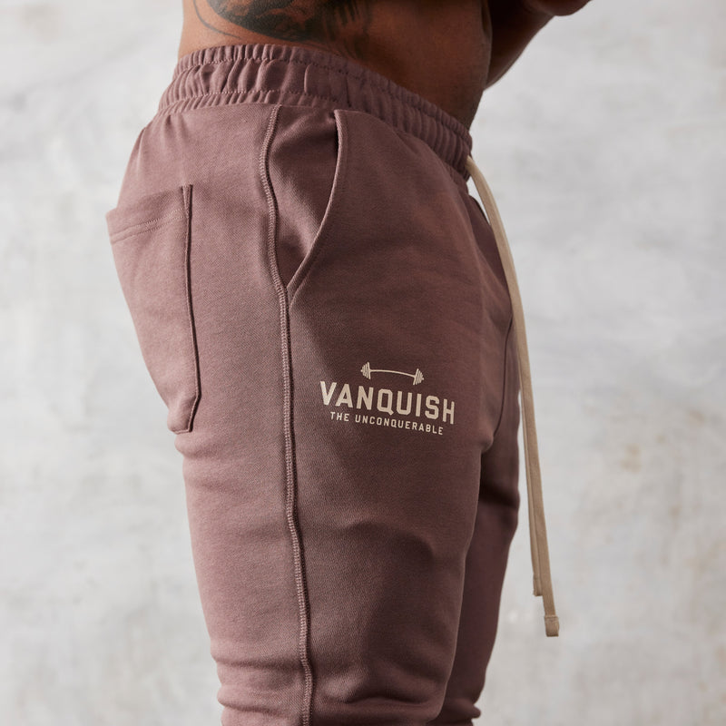 Vanquish Brown Unconquerable Tapered Sweatpants 3枚目の画像
