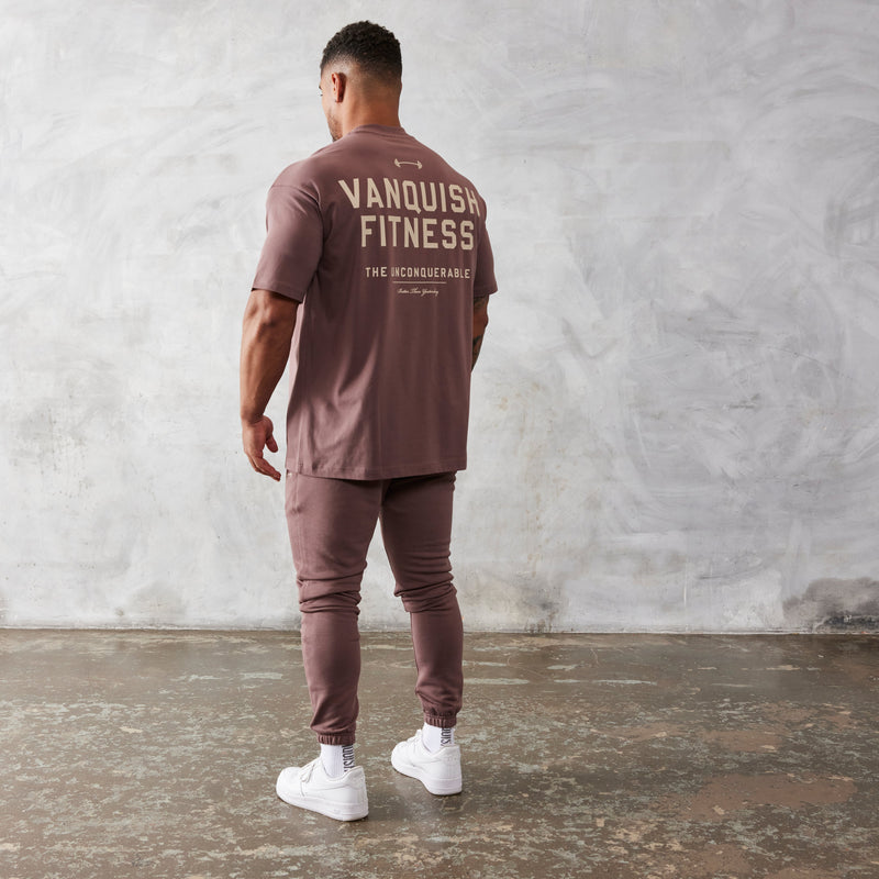 Vanquish Brown Unconquerable Oversized T Shirt 3枚目の画像