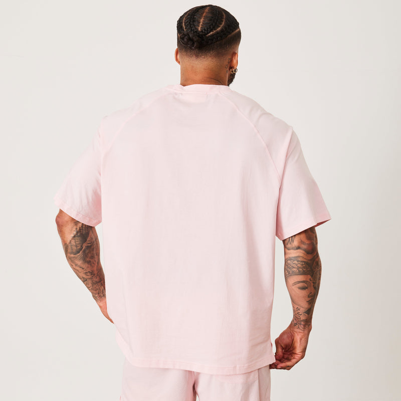 Vanquish BTY Himalayan Pink Oversized Raglan T Shirt 4枚目の画像
