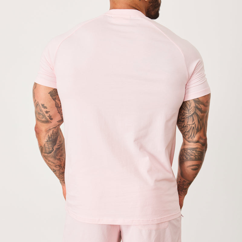 Vanquish BTY Himalayan Pink Slim Fit Raglan T Shirt 4枚目の画像