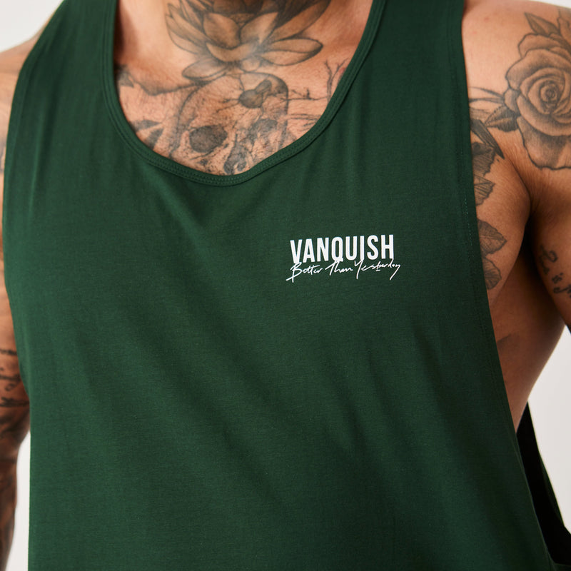 Vanquish BTY Palm Green Loose Fit Tank Top 2枚目の画像