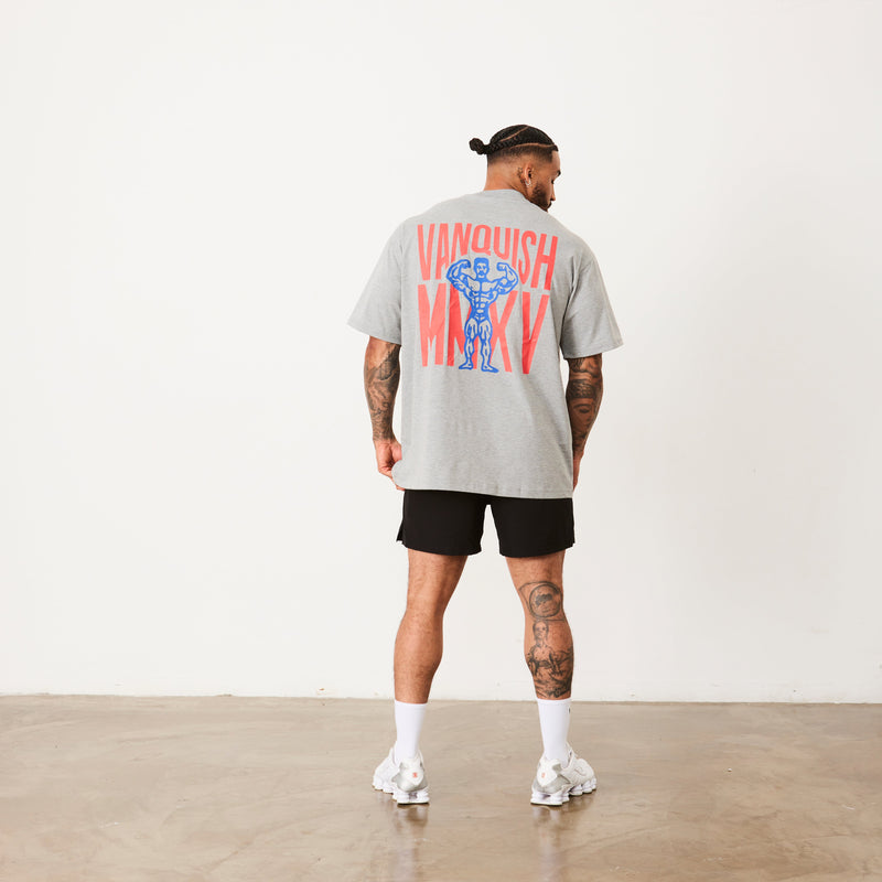 Vanquish TSP Grey Marl MMXV Oversized T Shirt 4枚目の画像