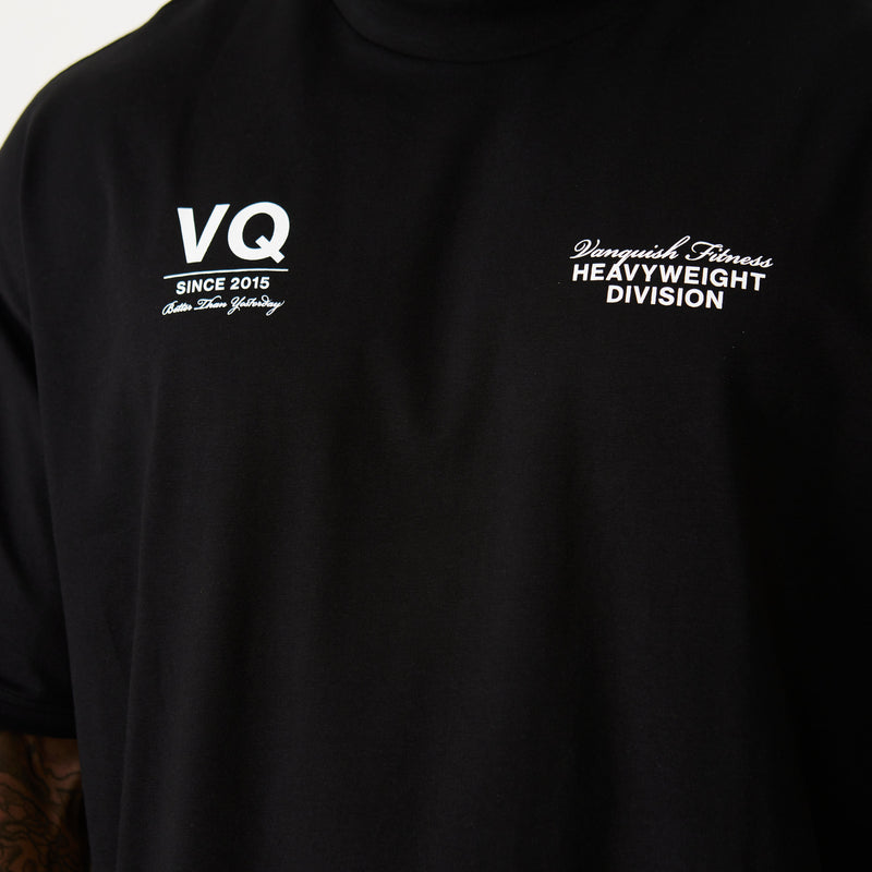 Vanquish TSP Black Heavyweight Division Oversized T Shirt 3枚目の画像