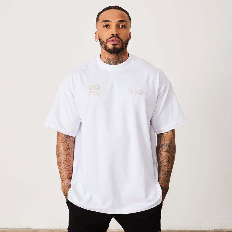 Vanquish TSP White Heavyweight Division Oversized T Shirt 2枚目の画像
