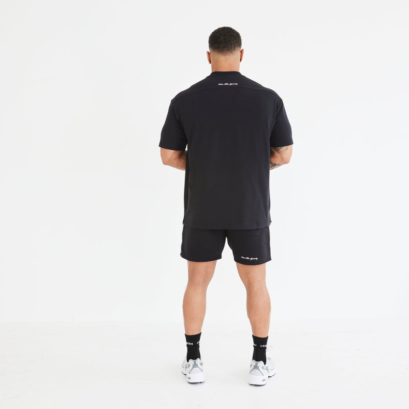Vanquish Black Varsity Oversized T Shirt 4枚目の画像
