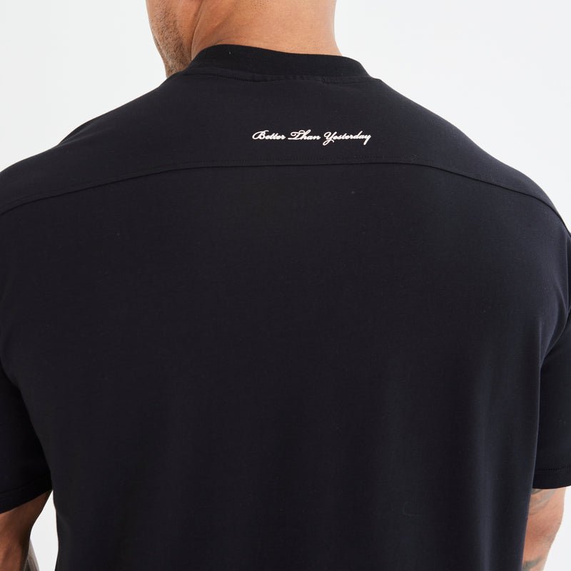 Vanquish Black Varsity Oversized T Shirt 5枚目の画像