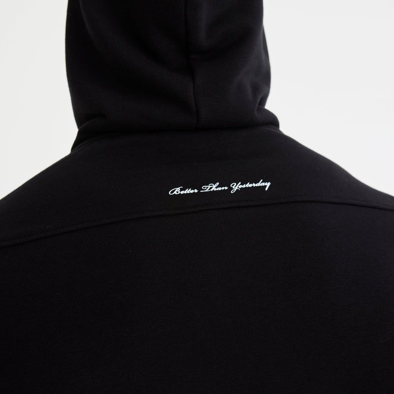 Vanquish Black Varsity Oversized Pullover Hoodie 5枚目の画像