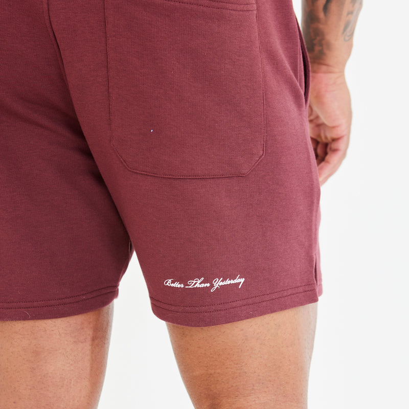 Vanquish Dark Burgundy Varsity Shorts 5枚目の画像