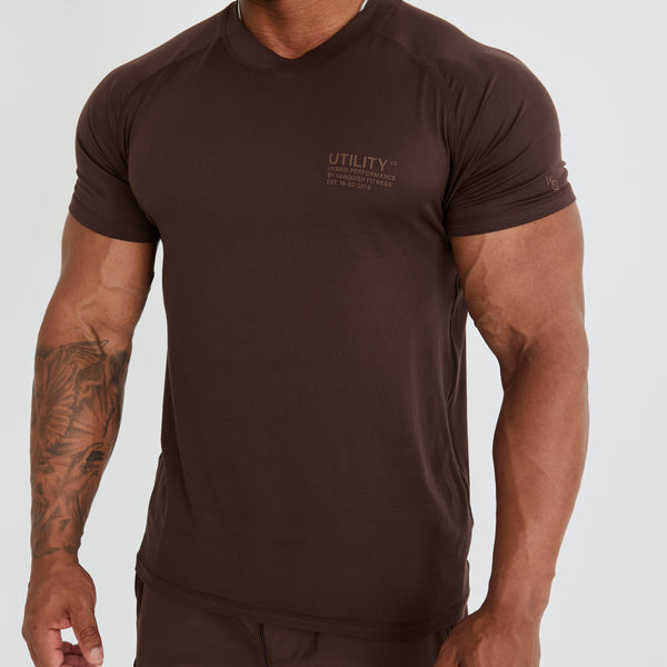 Vanquish Utility V3 Brown T Shirt 1枚目の画像