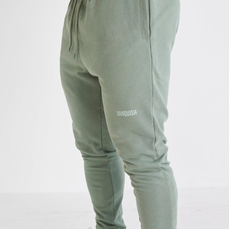 Vanquish Essential Green Tapered Fit Sweatpants 3枚目の画像