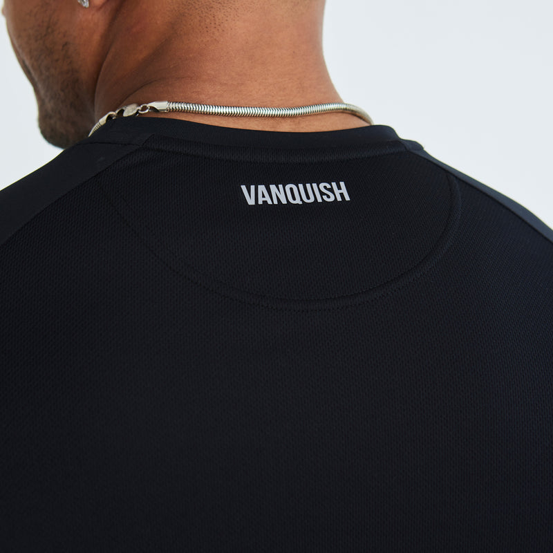 Vanquish Essential Black Performance Short Sleeve T Shirt 4枚目の画像