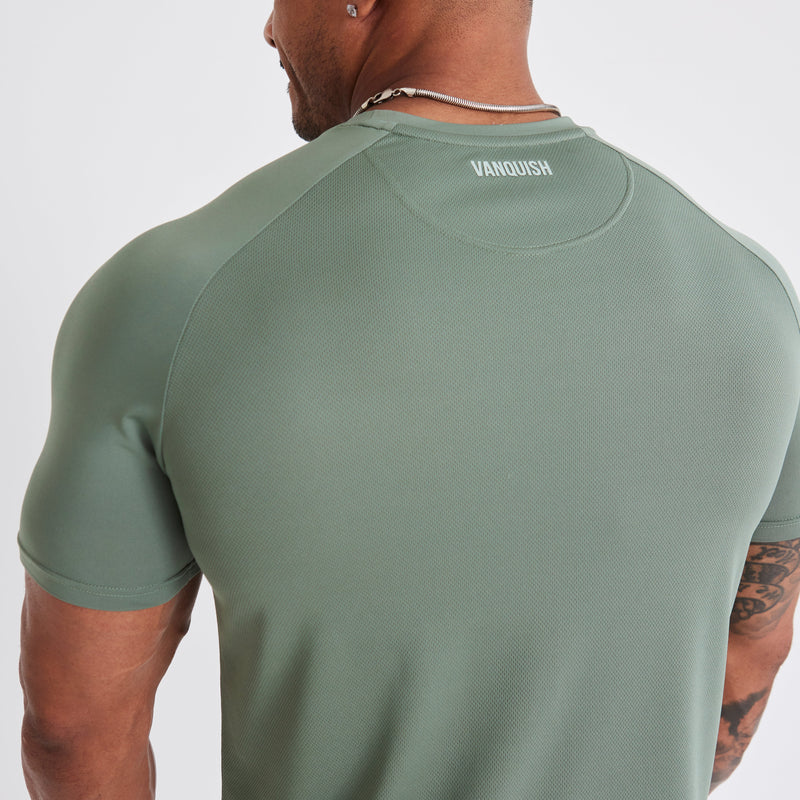 Vanquish Essential Green Performance Short Sleeve T Shirt 4枚目の画像