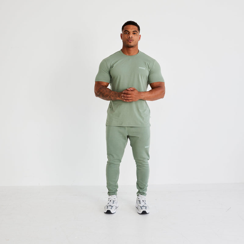 Vanquish Essential Green Slim Fit Short Sleeve T Shirt 6枚目の画像