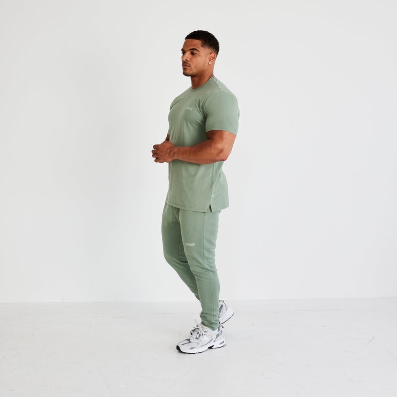 Vanquish Essential Green Slim Fit Short Sleeve T Shirt 5枚目の画像