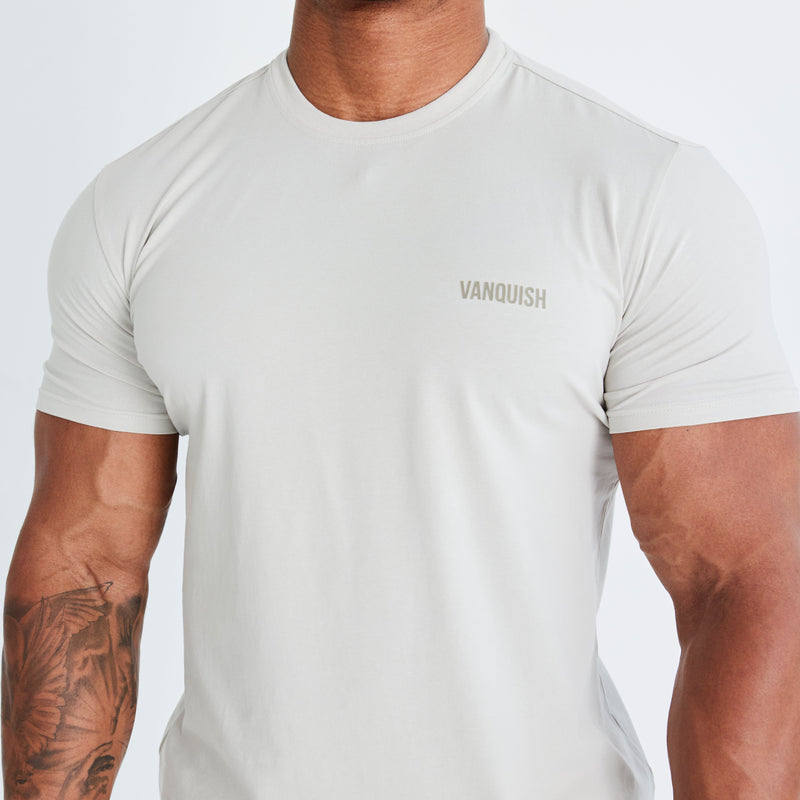 Vanquish Essential Stone Slim Fit Short Sleeve T Shirt 1枚目の画像