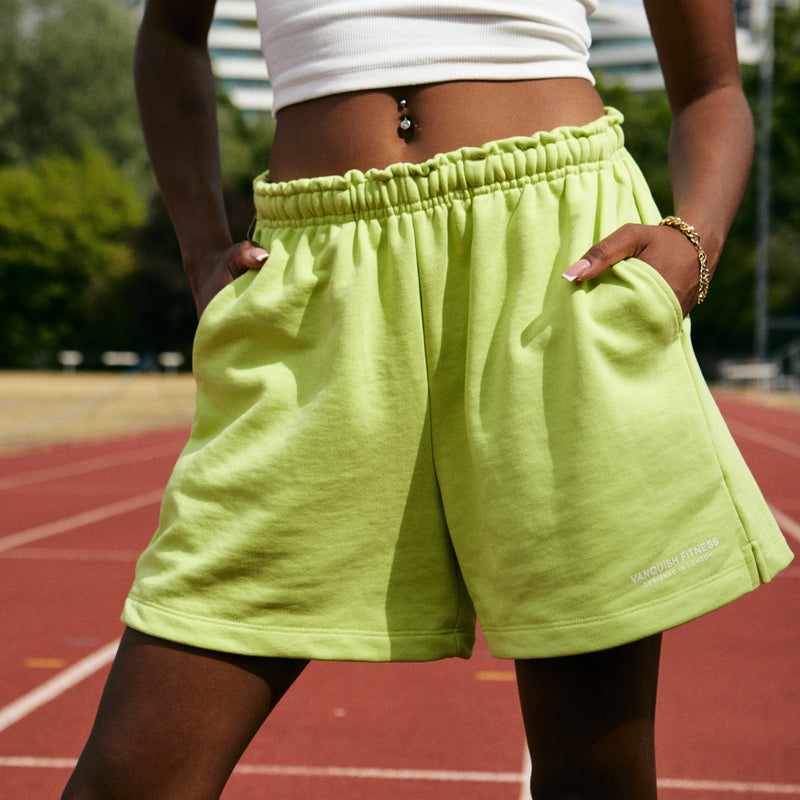 Vanquish Sport Lime Green Shorts 3枚目の画像