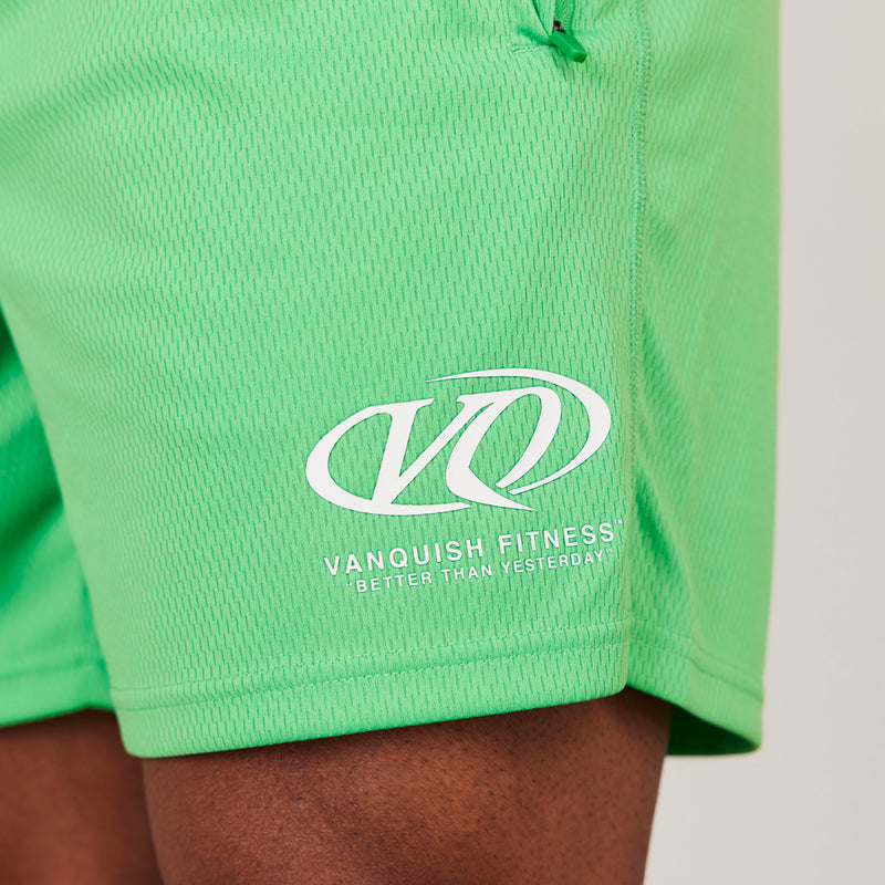 Vanquish TSP Neon Green Racing Mesh Shorts 4枚目の画像