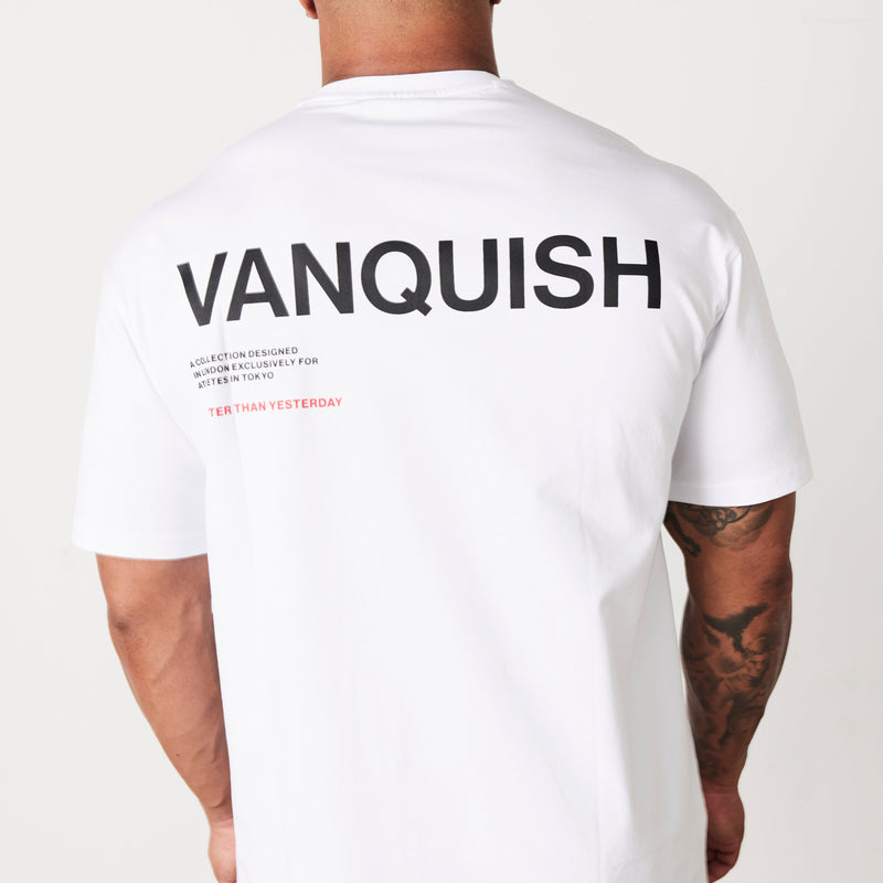 Vanquish TSP White Tokyo Oversized T Shirt 1枚目の画像