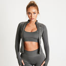 Vanquish Elevate Seamless Dark Olive Zip Front Jacket 3枚目の画像