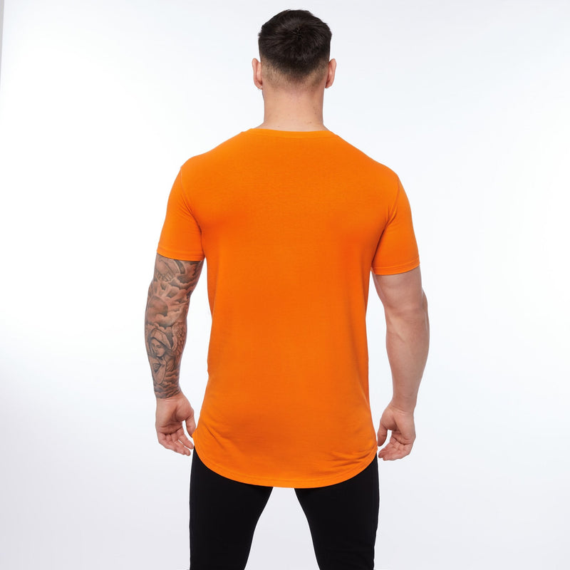 VANQUISH FITNESS Box Logoモデル オレンジ 半袖 Tシャツ 国内発送 3枚目の画像