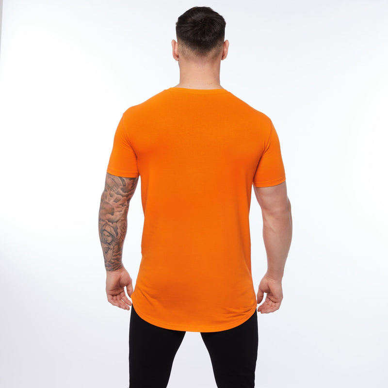 Vanquish Box Logo Orange Short Sleeve T Shirt 3枚目の画像
