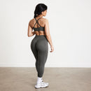 Vanquish Elevate Seamless Petite Dark Olive Leggings 5枚目の画像